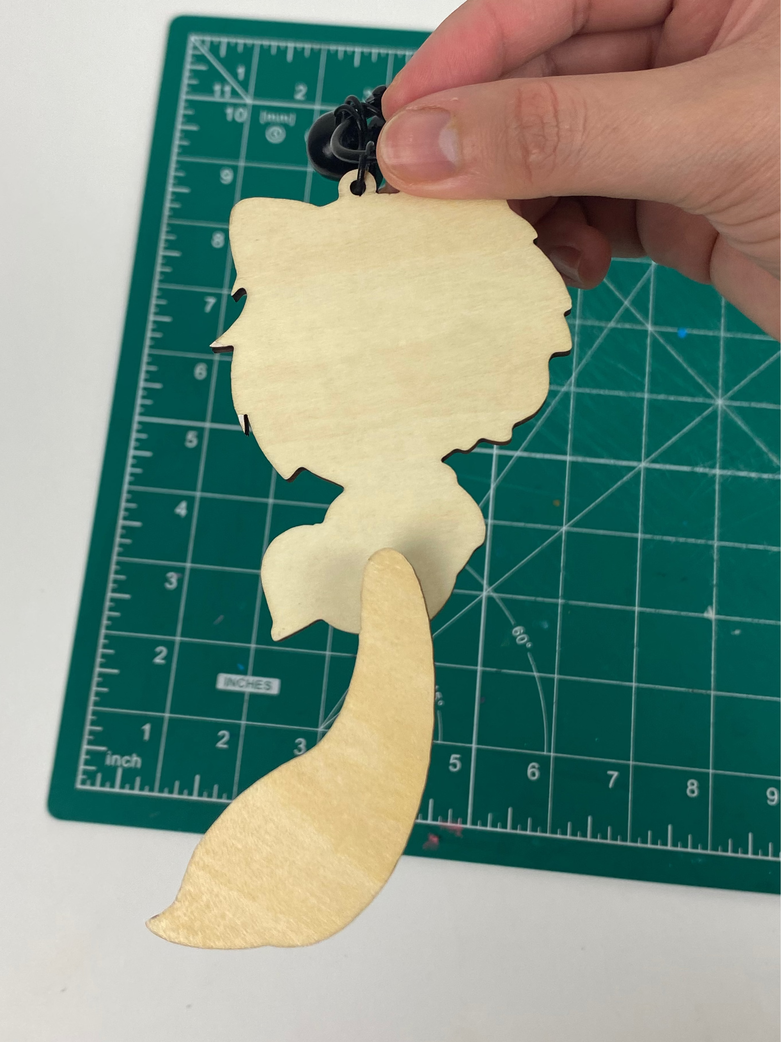 Keychain: Sasuke with Movable Tail