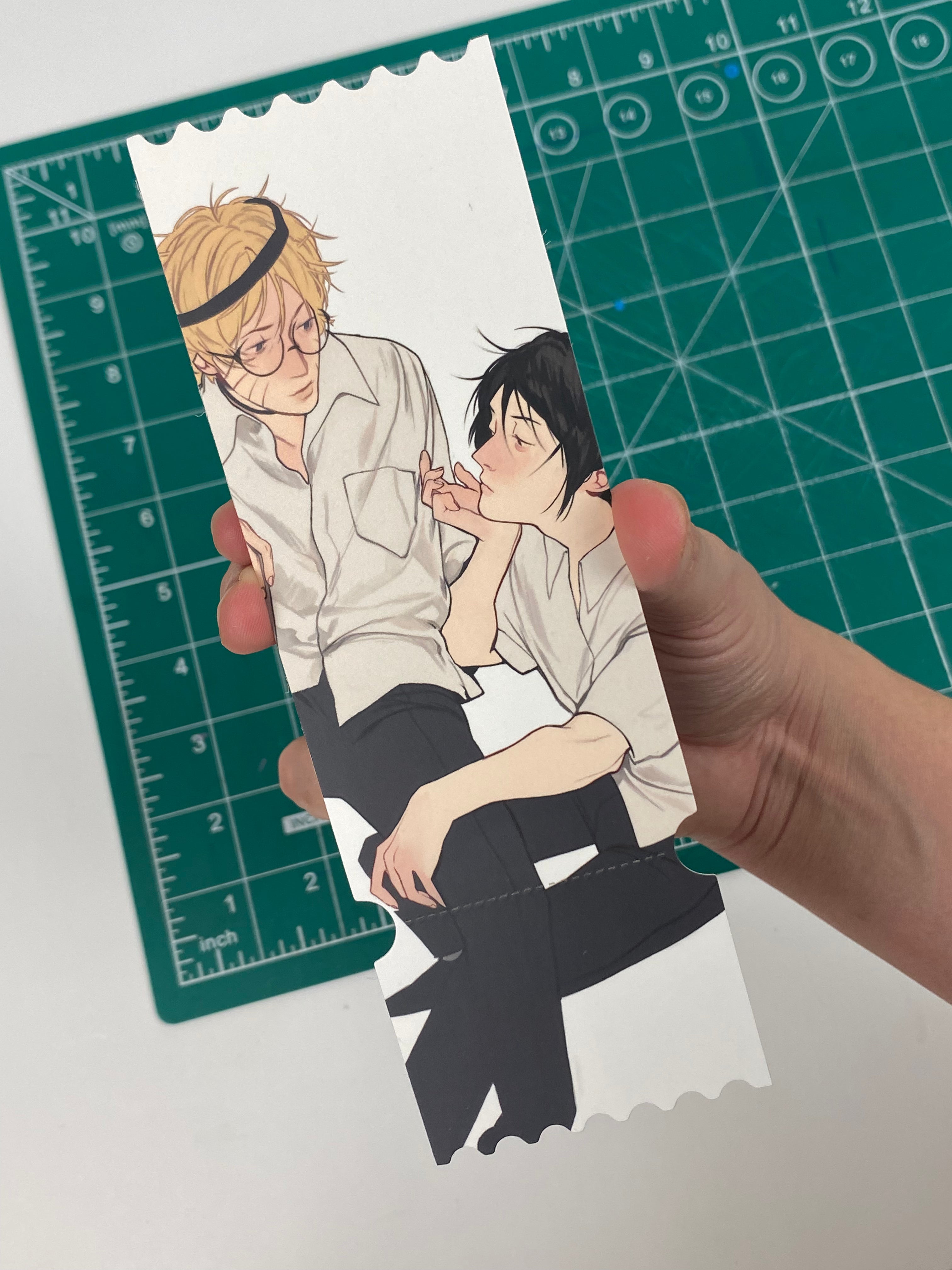 BookMark: Naruto and Sasuke School Fanart