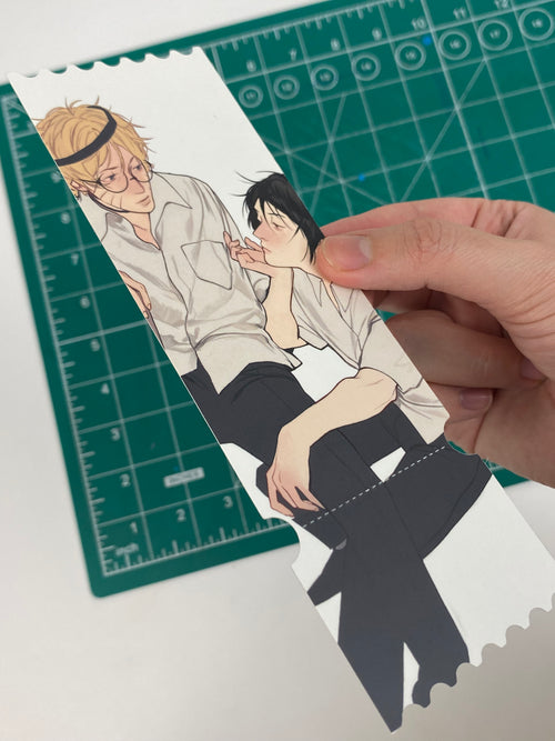 BookMark: Naruto and Sasuke School Fanart
