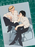 Print A5: Naruto and Sasuke School Fanart