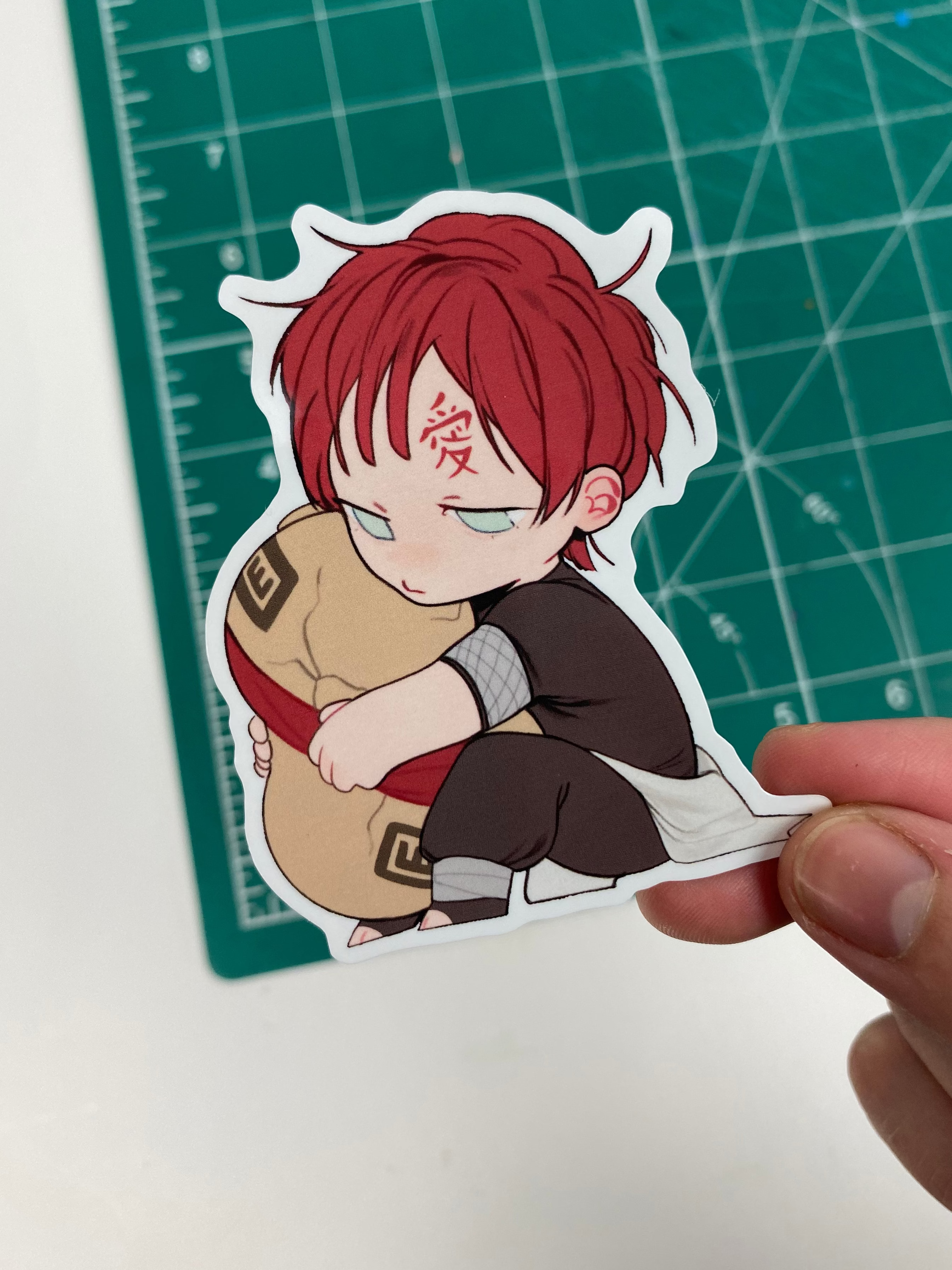 Sticker: Gaara Chibi Fanart