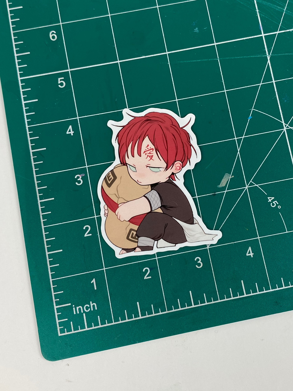 Sticker: Gaara Chibi Fanart