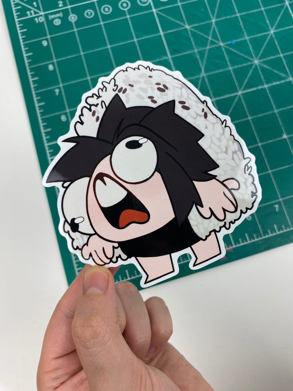 Sticker: Sasuke Onigiri Fanart