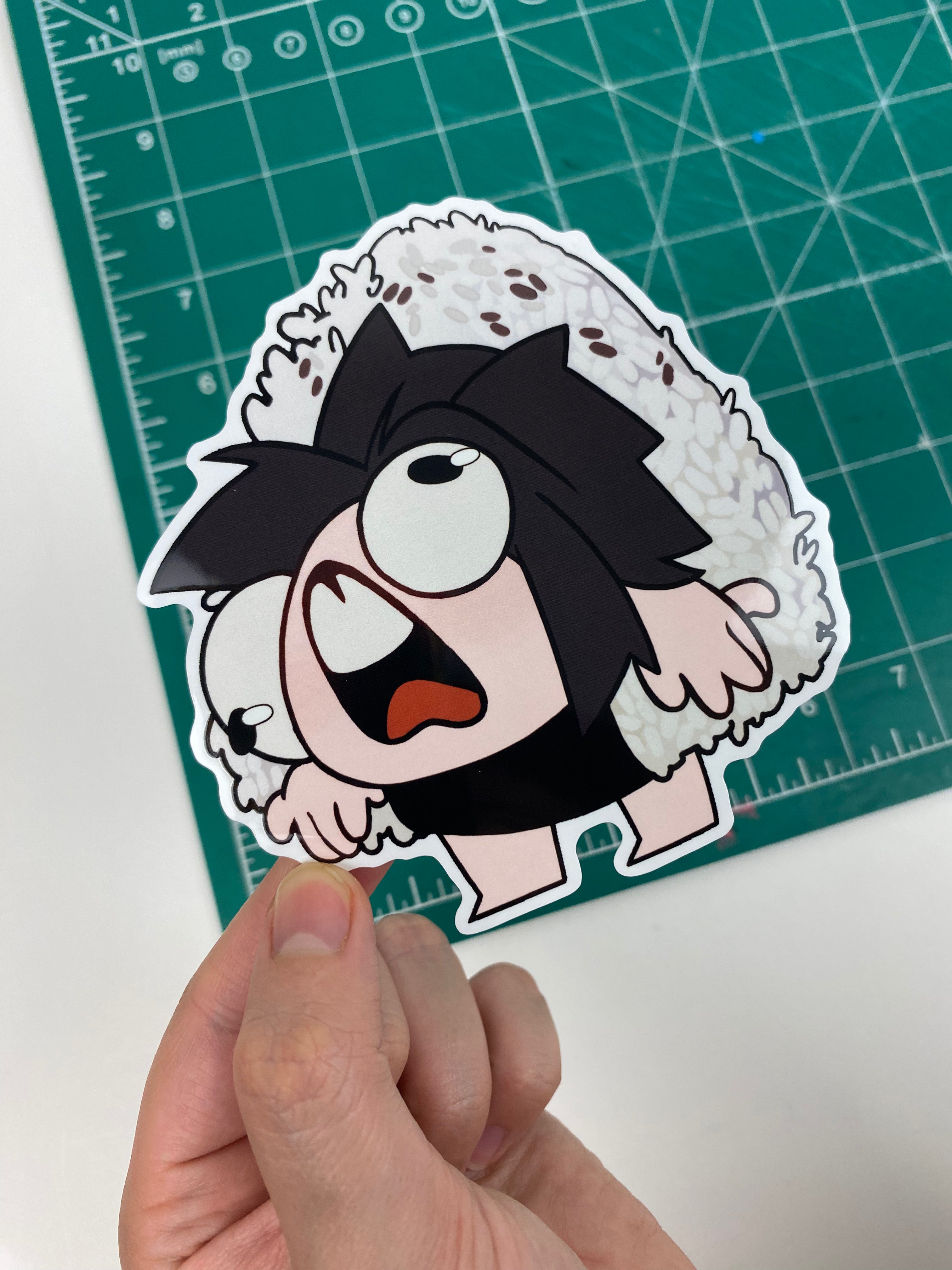 Sticker: Sasuke Onigiri Fanart