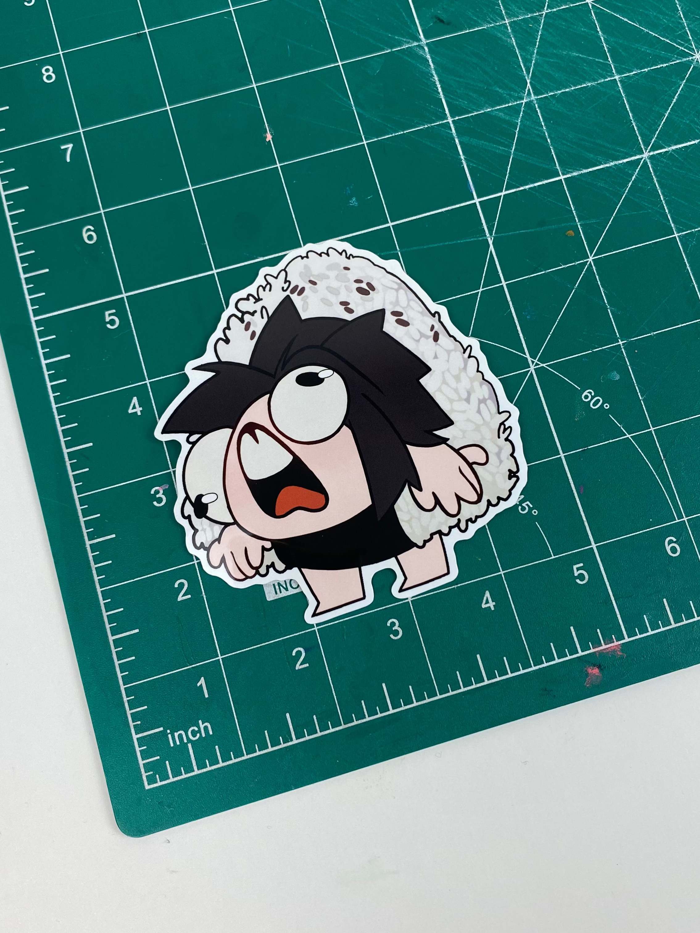 Sticker: Sasuke Onigiri Fanart