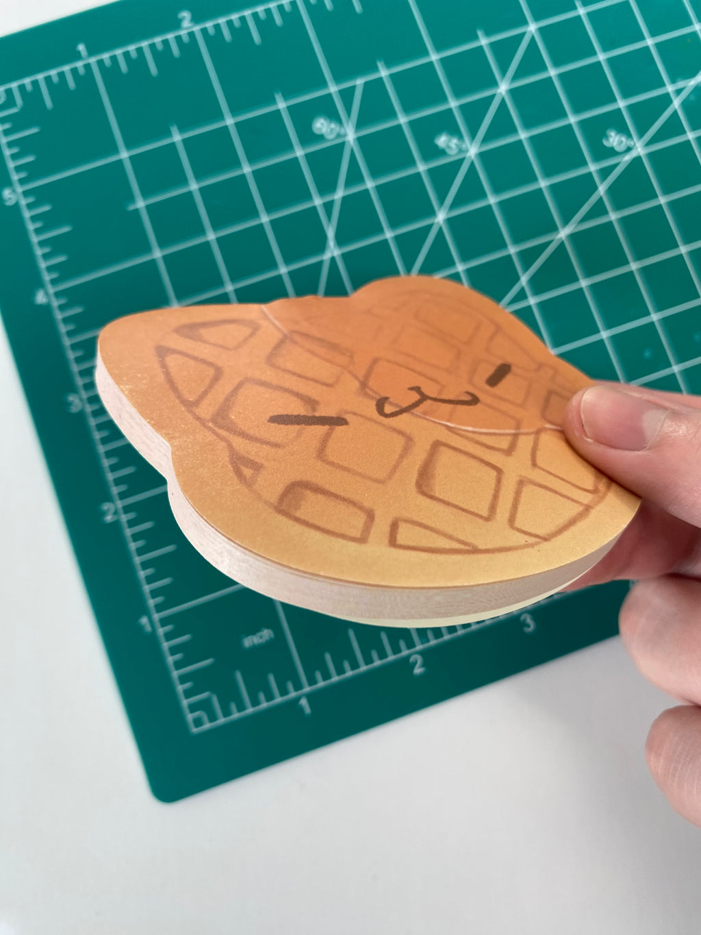 Sticky Note: Waffle Cat