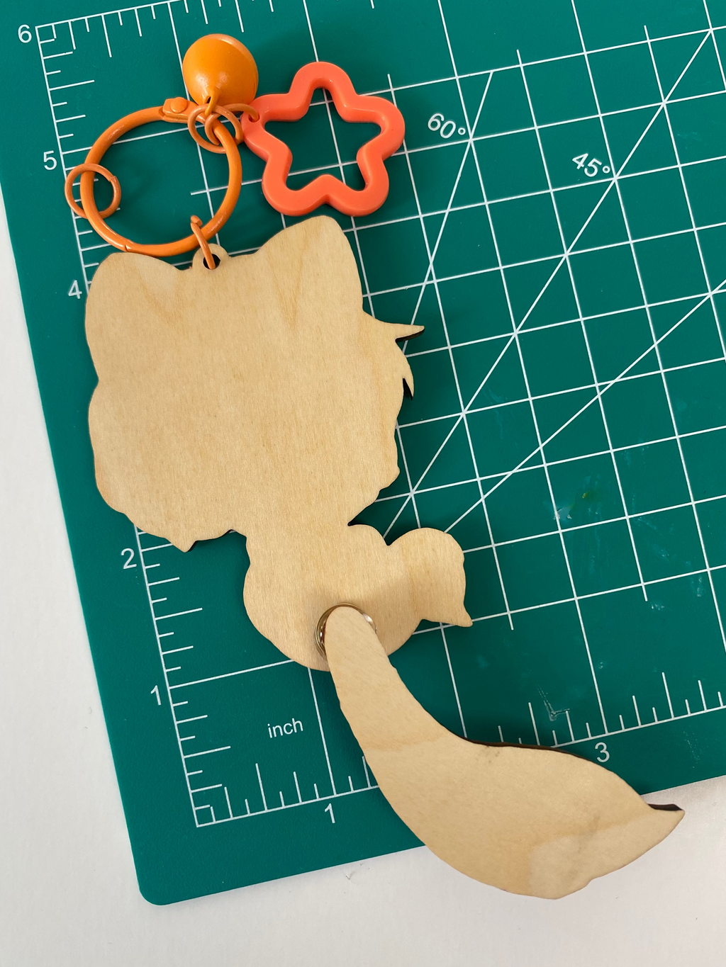 Keychain: Naruto with Movable Tail