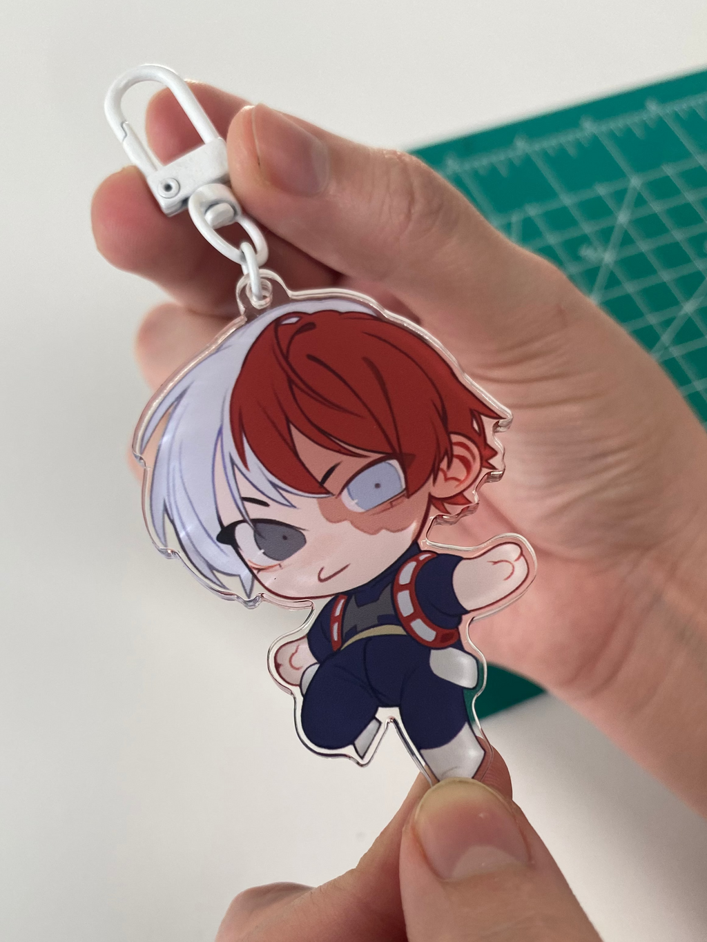 Keychain: Todoroki Chibi