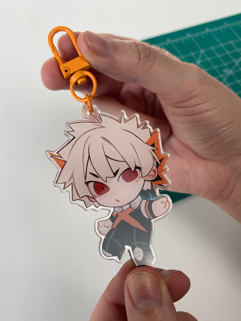 Keychain: Bakugo Chibi