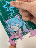 Keychain: Miku Chibi
