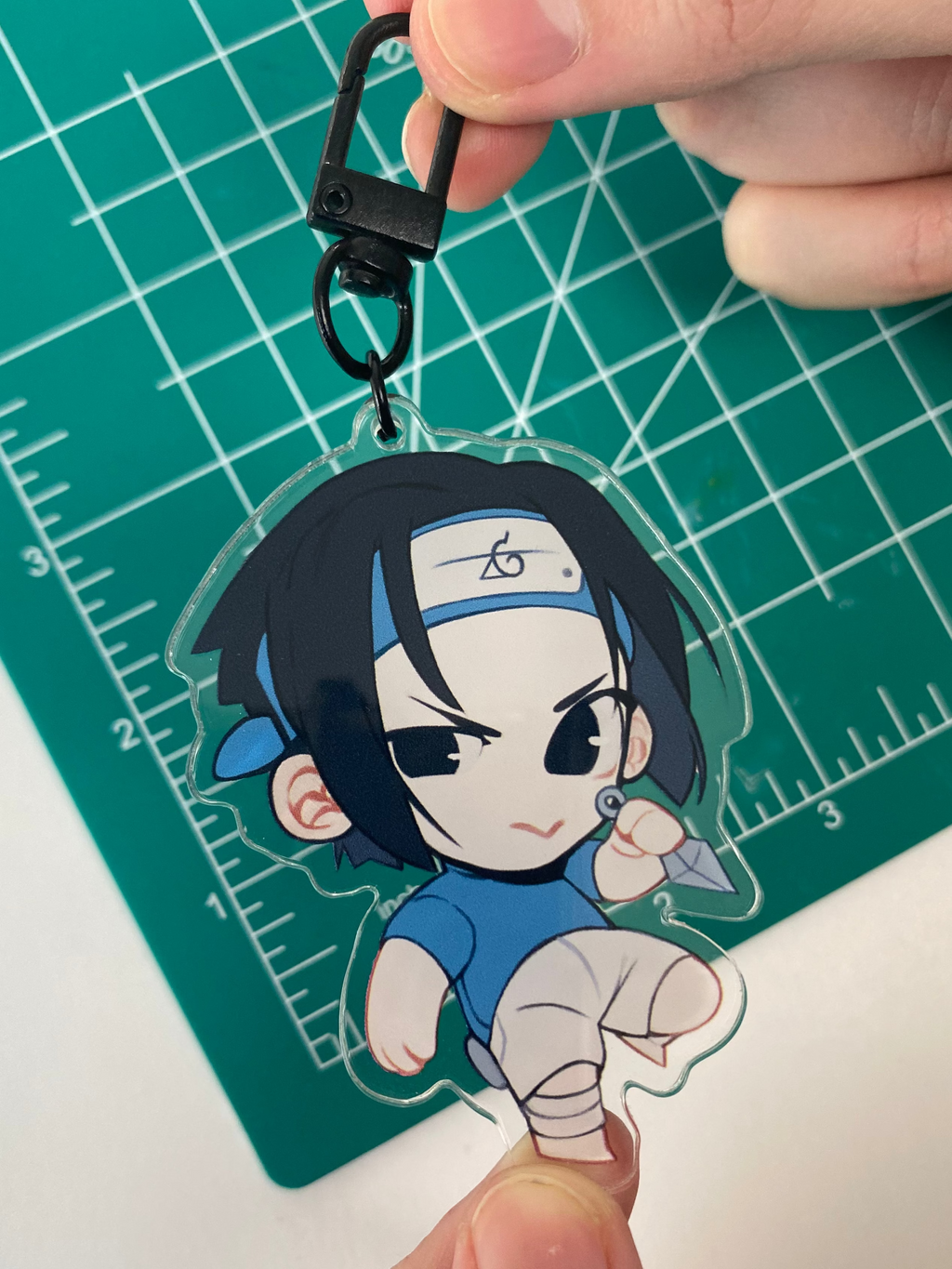 Keychain: Sasuke Chibi