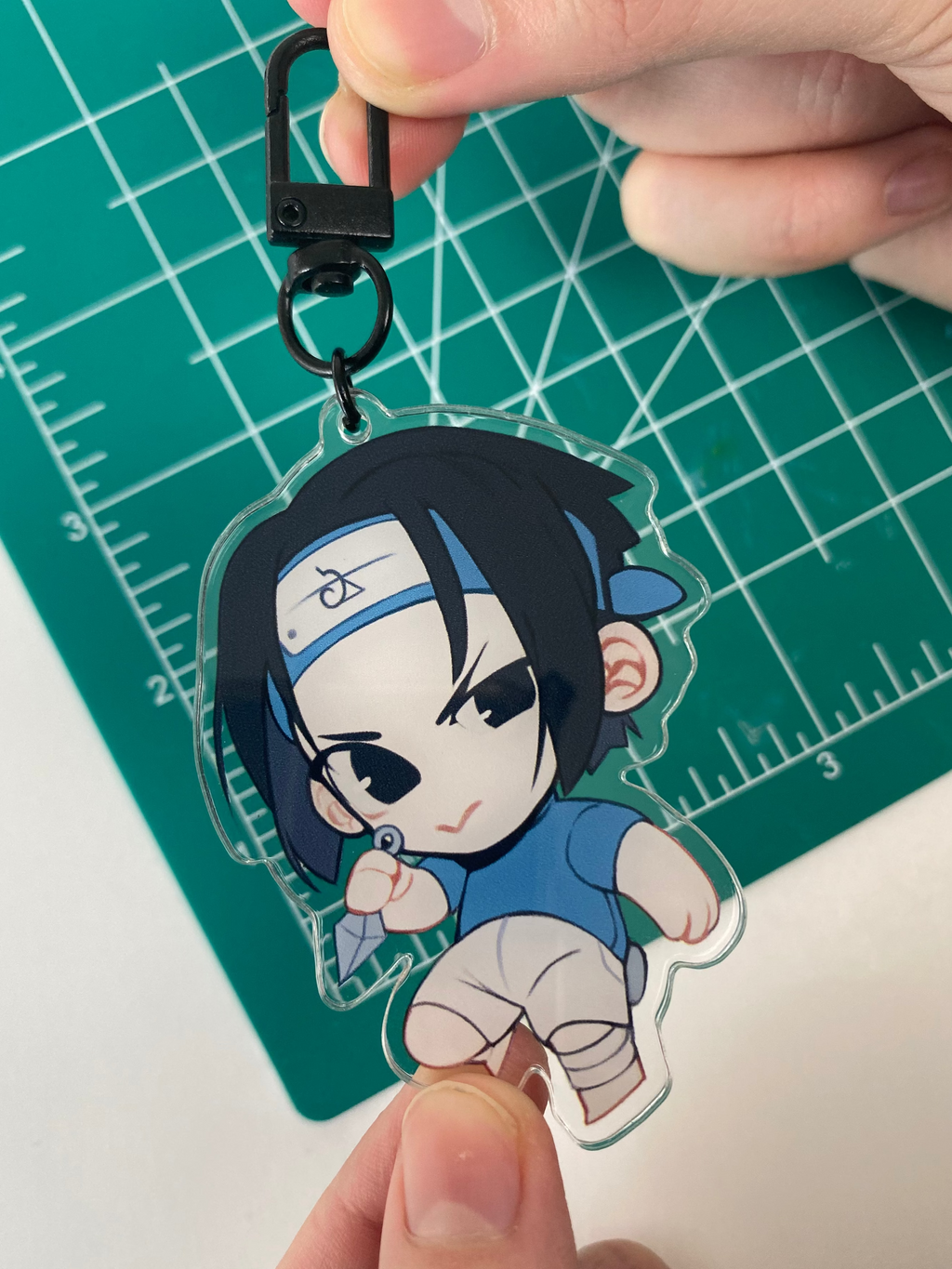 Keychain: Sasuke Chibi