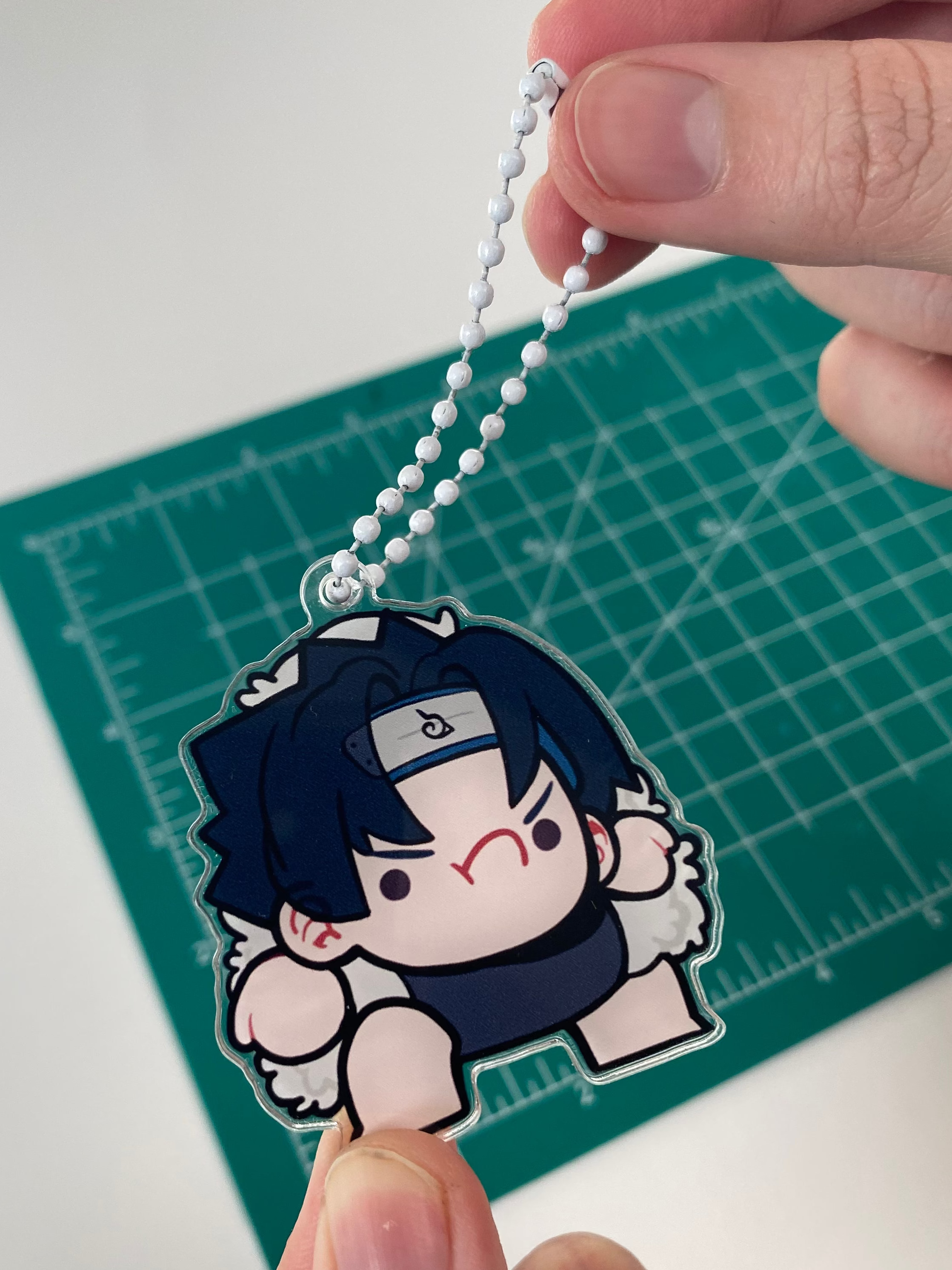 Mini Keychain: Sasuke Chibi