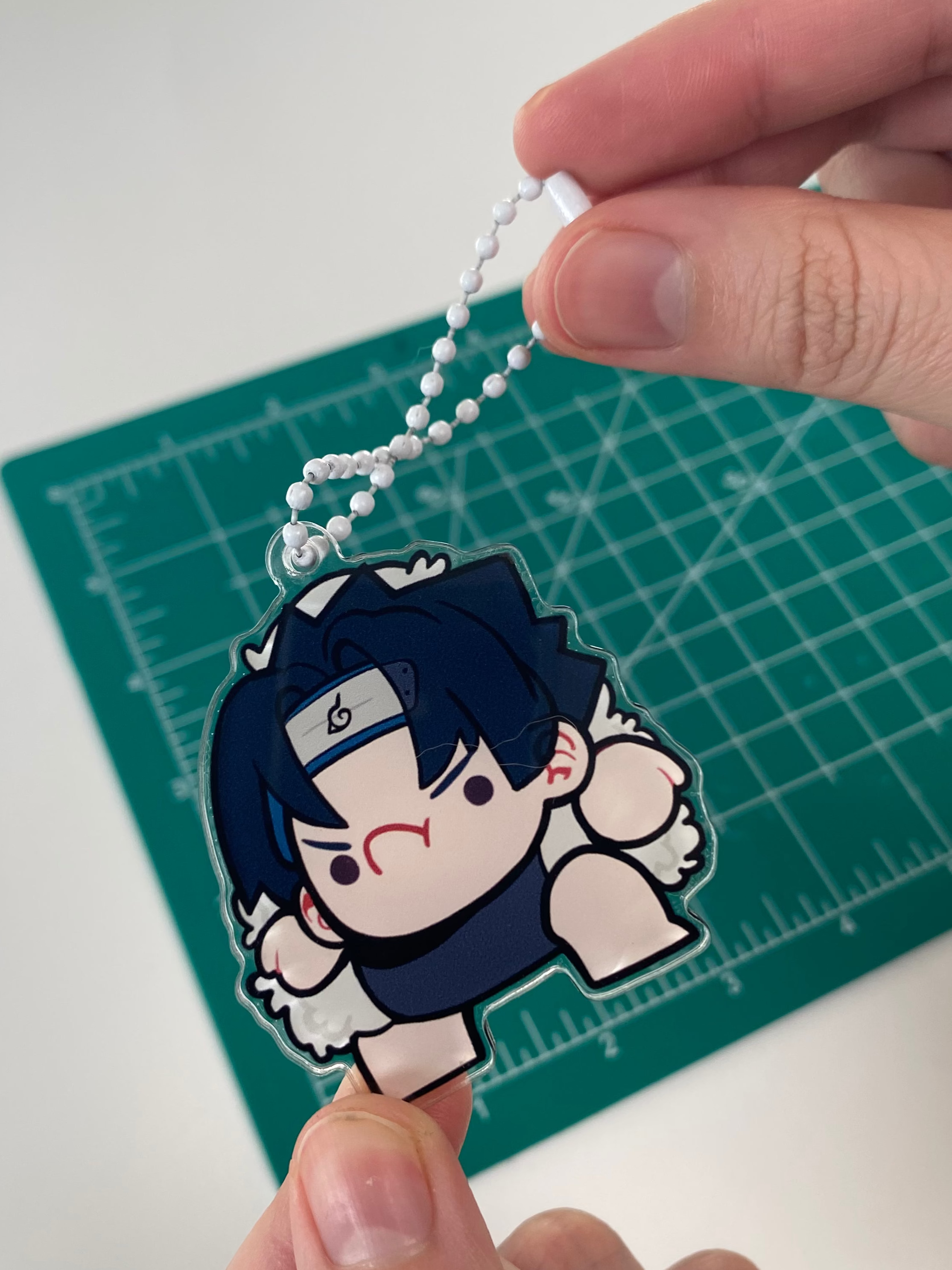 Mini Keychain: Sasuke Chibi