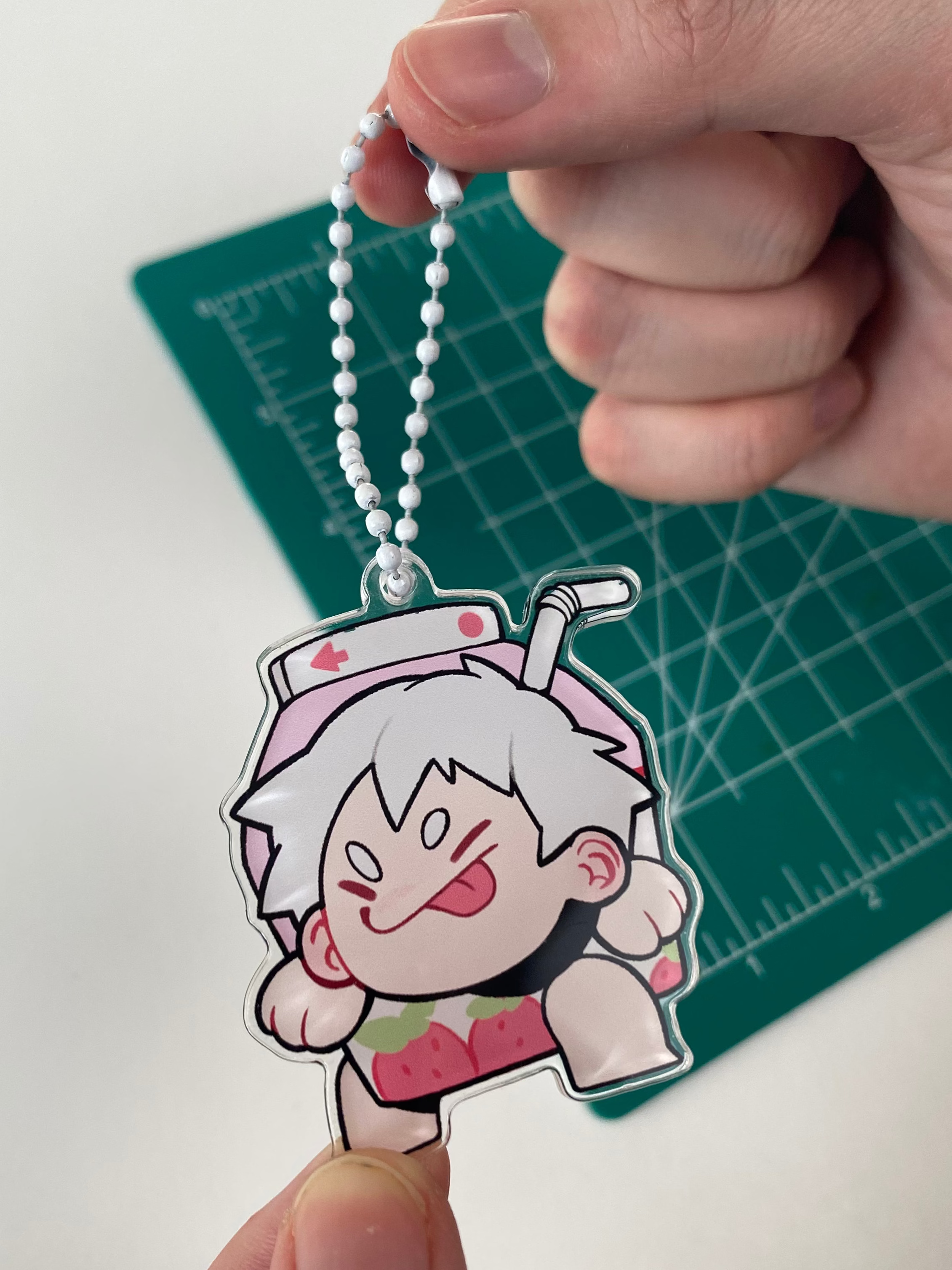 Mini Keychain: Killua Chibi