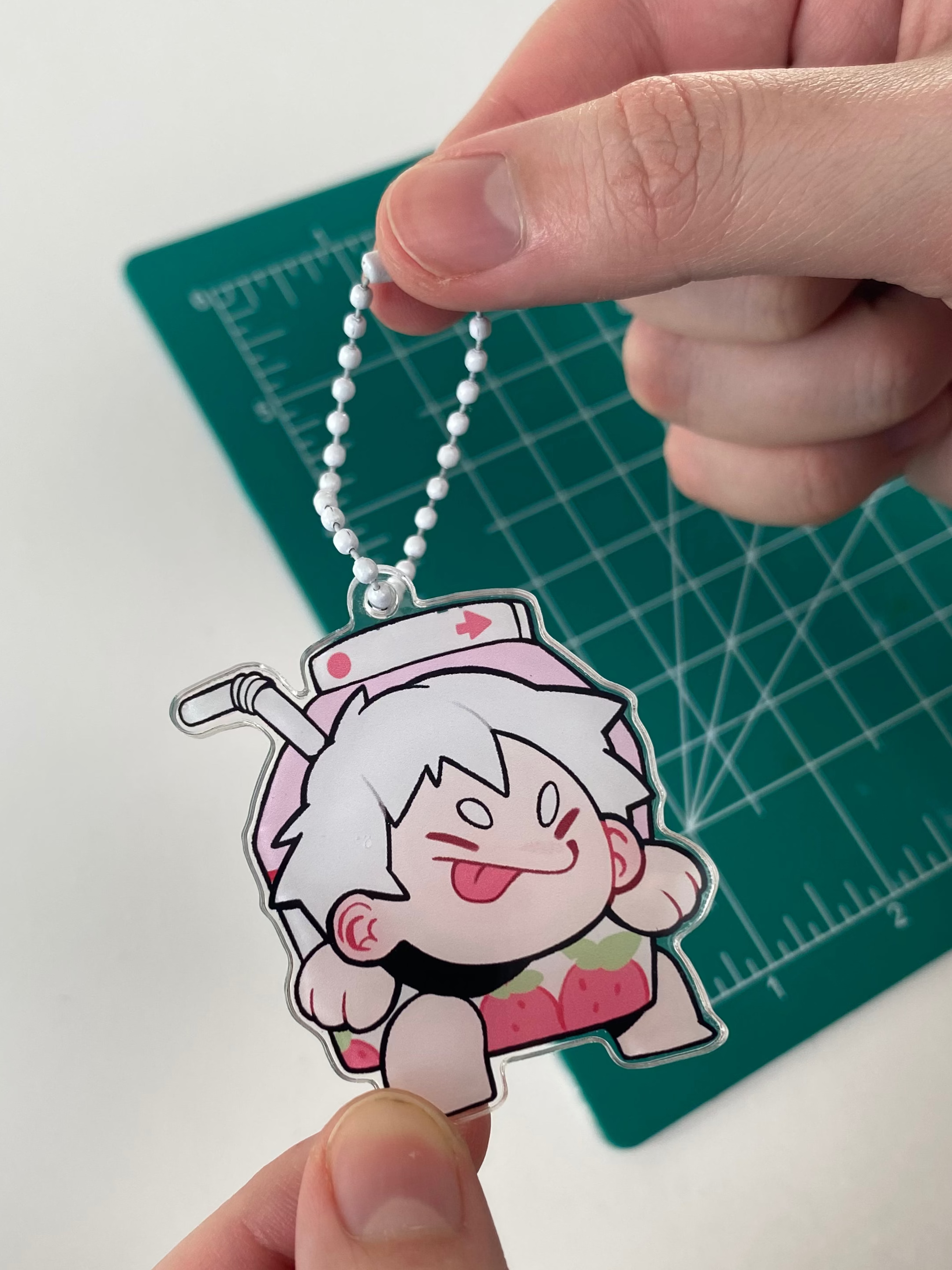 Mini Keychain: Killua Chibi