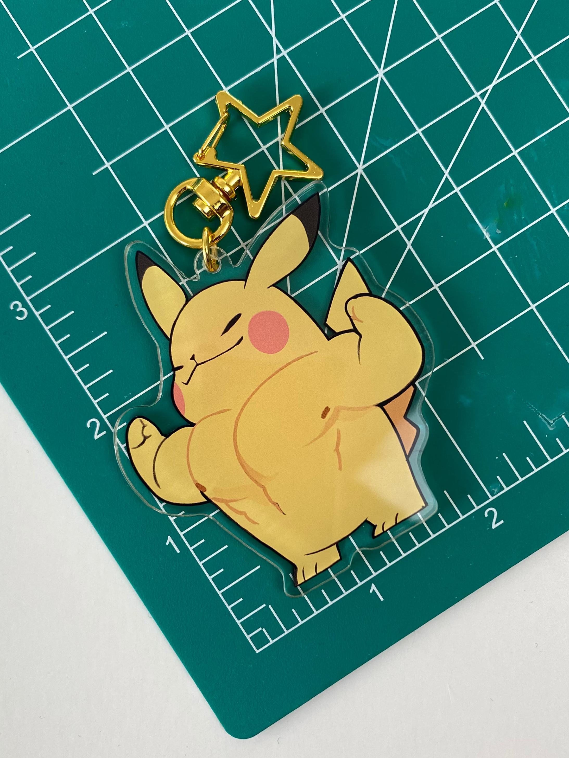 Keychain: Pikachium Gym Bro