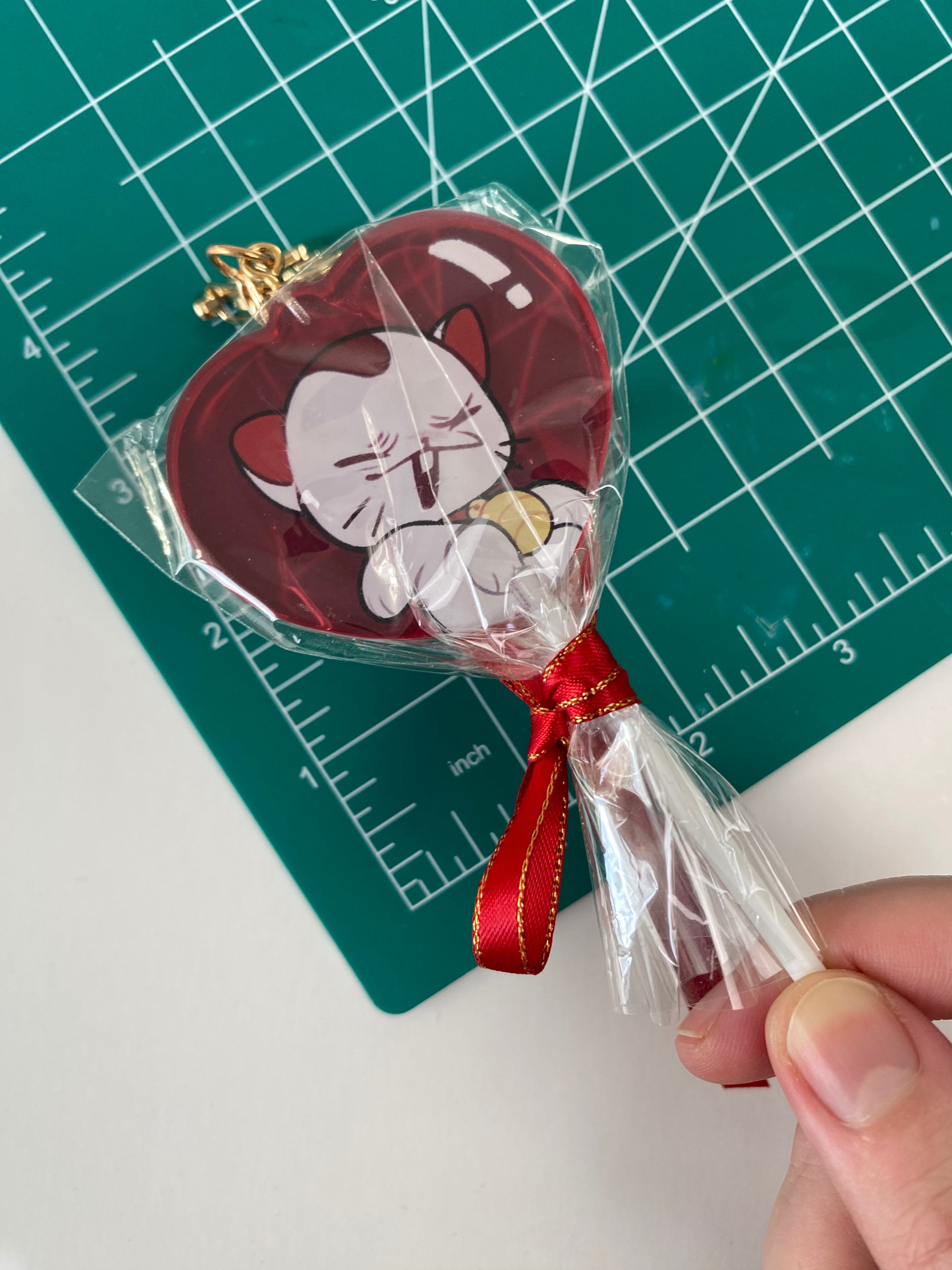 Keychain:  Turbo Granny Lollipop