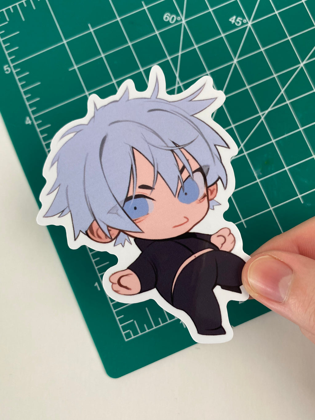 Sticker: Gojo Chibi Fanart