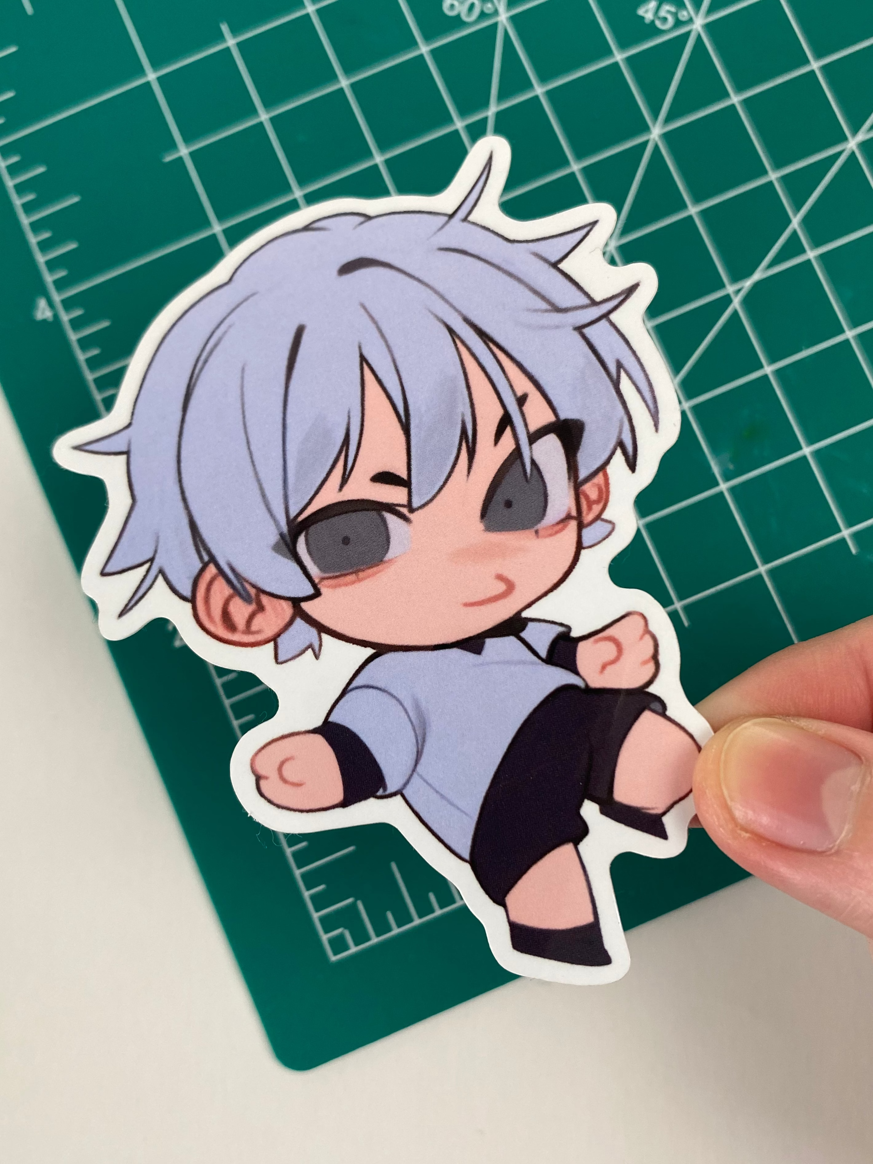 Sticker: Killua Chibi Fanart