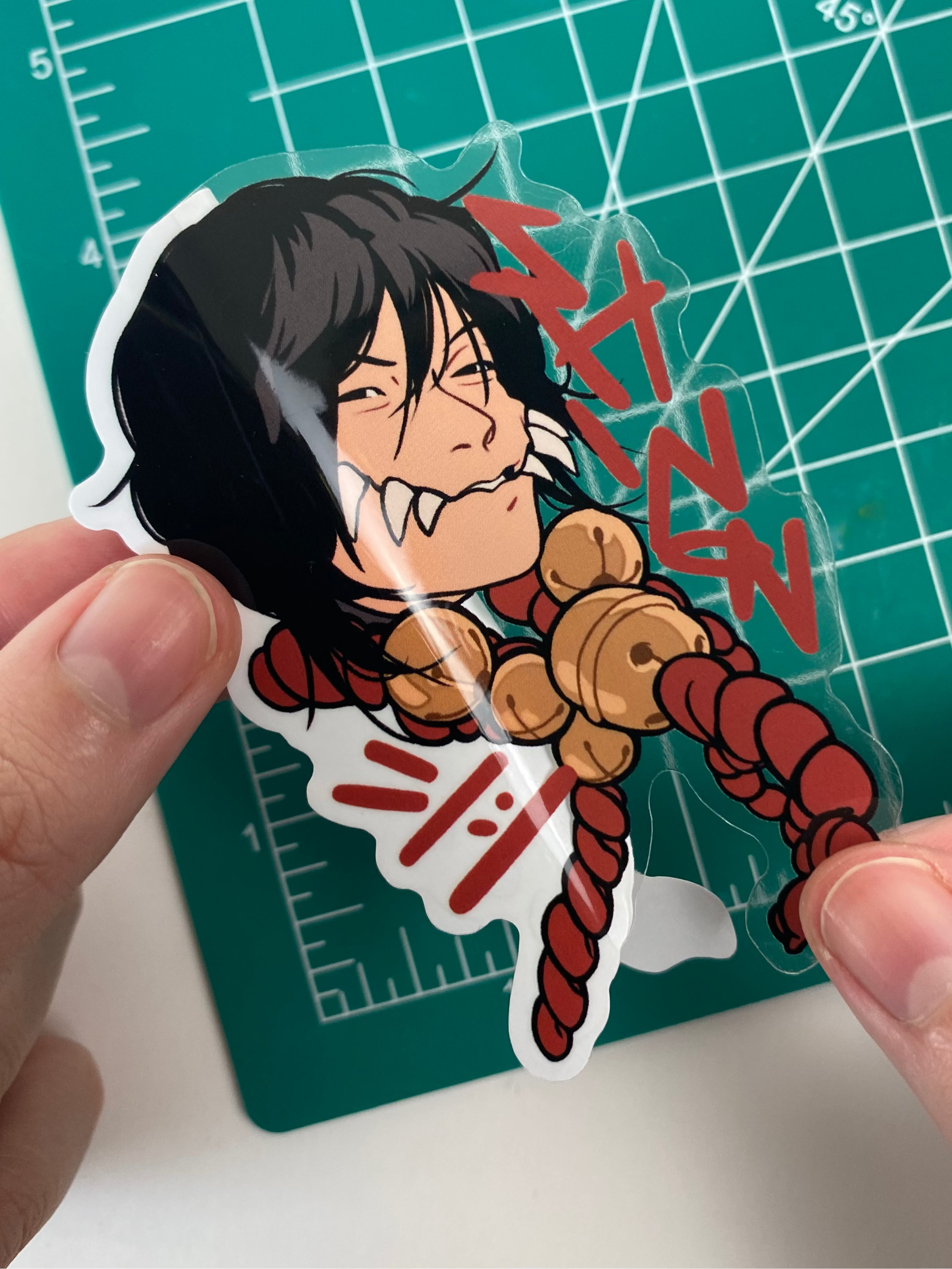 Transparent Sticker: Karuma