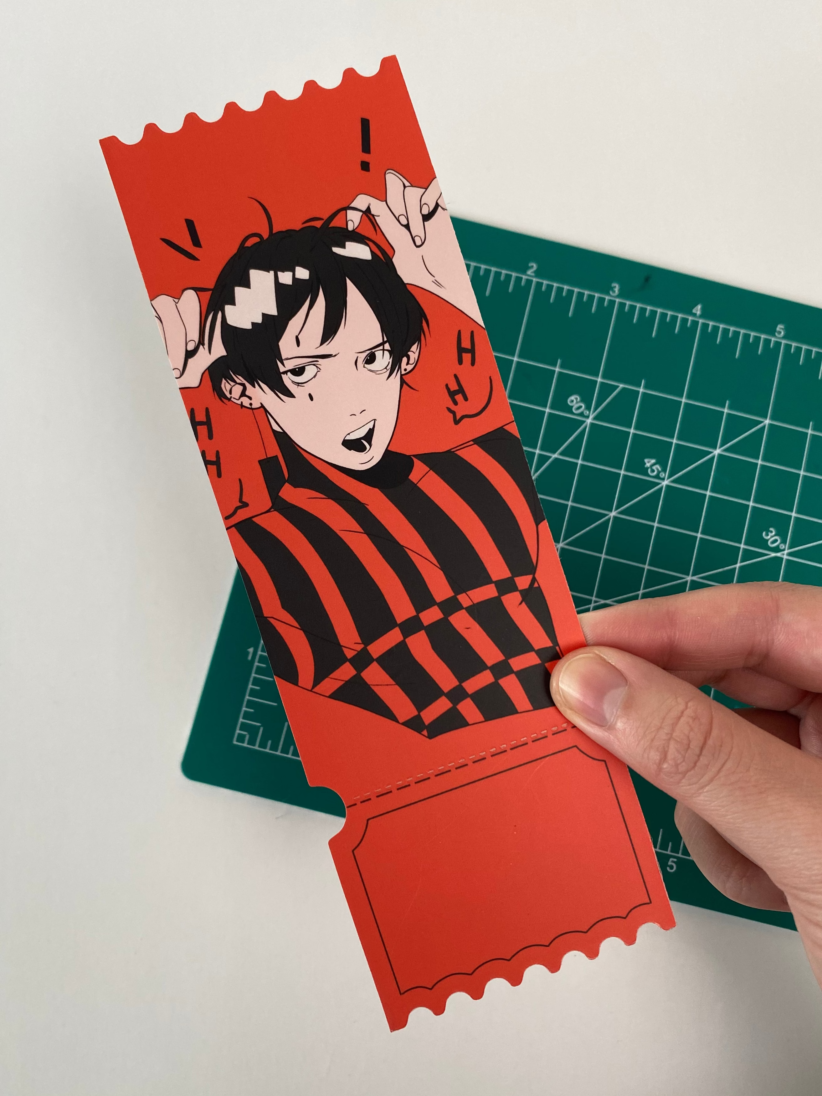 BookMark: Original Character in red