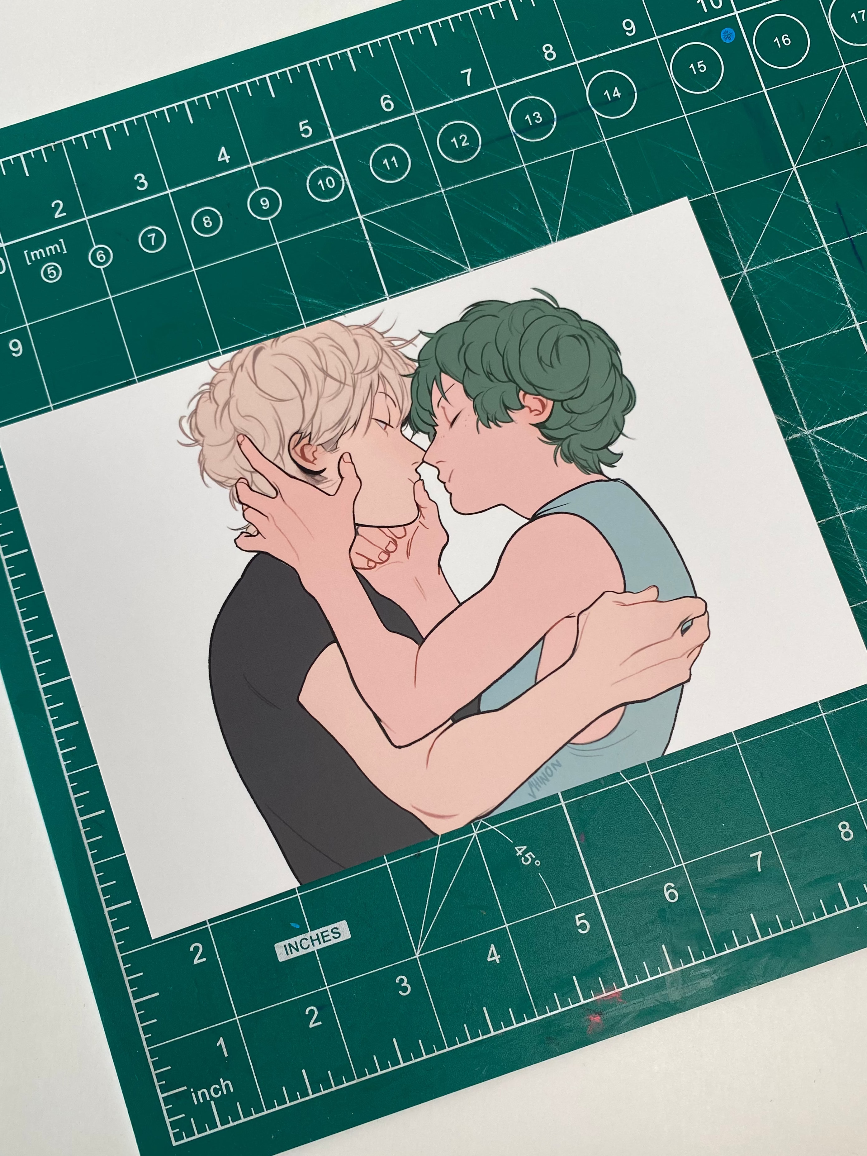 Print A5: BakuDeku Fanart