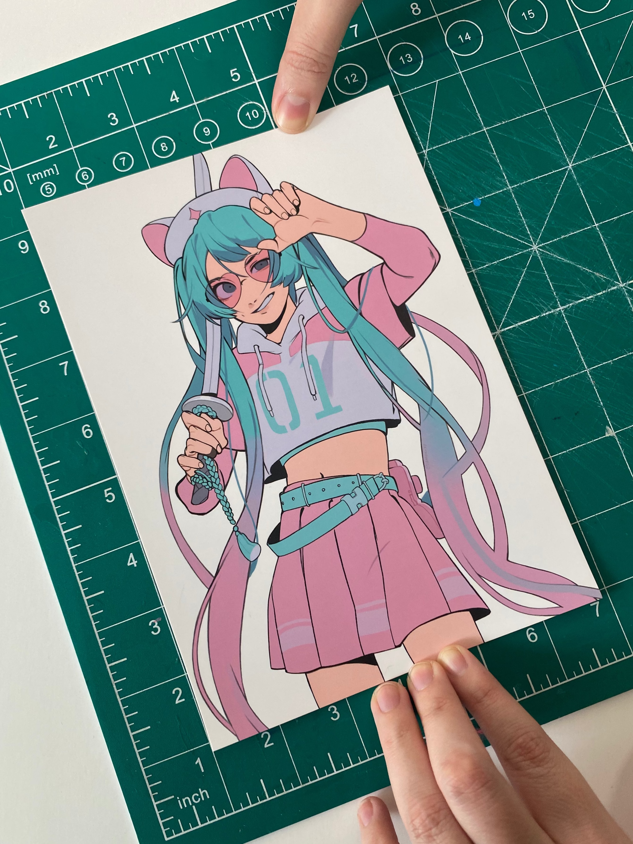Print A5: Miku Fanart