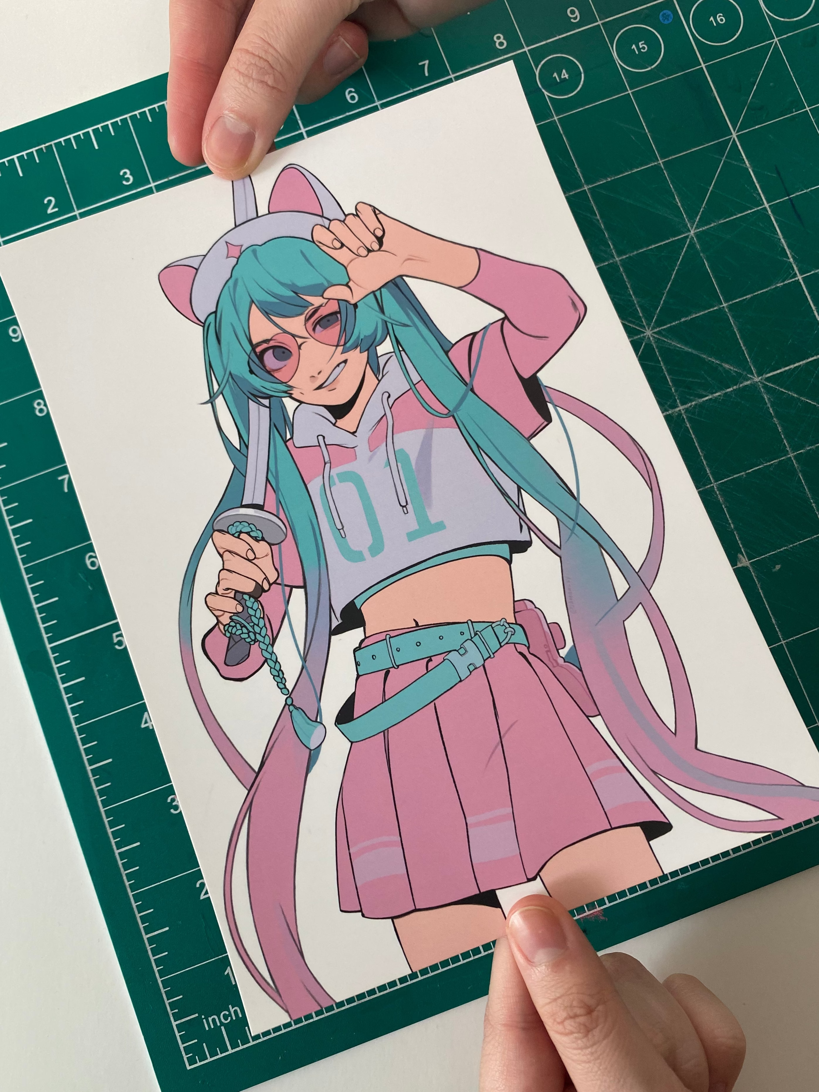 Print A5: Miku Fanart