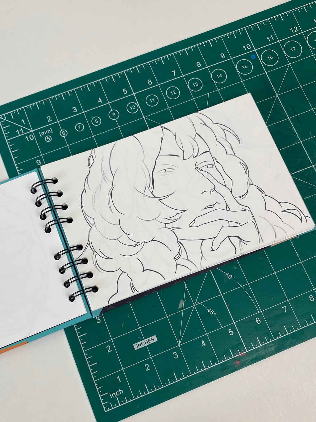 Coloring Book: Blue one