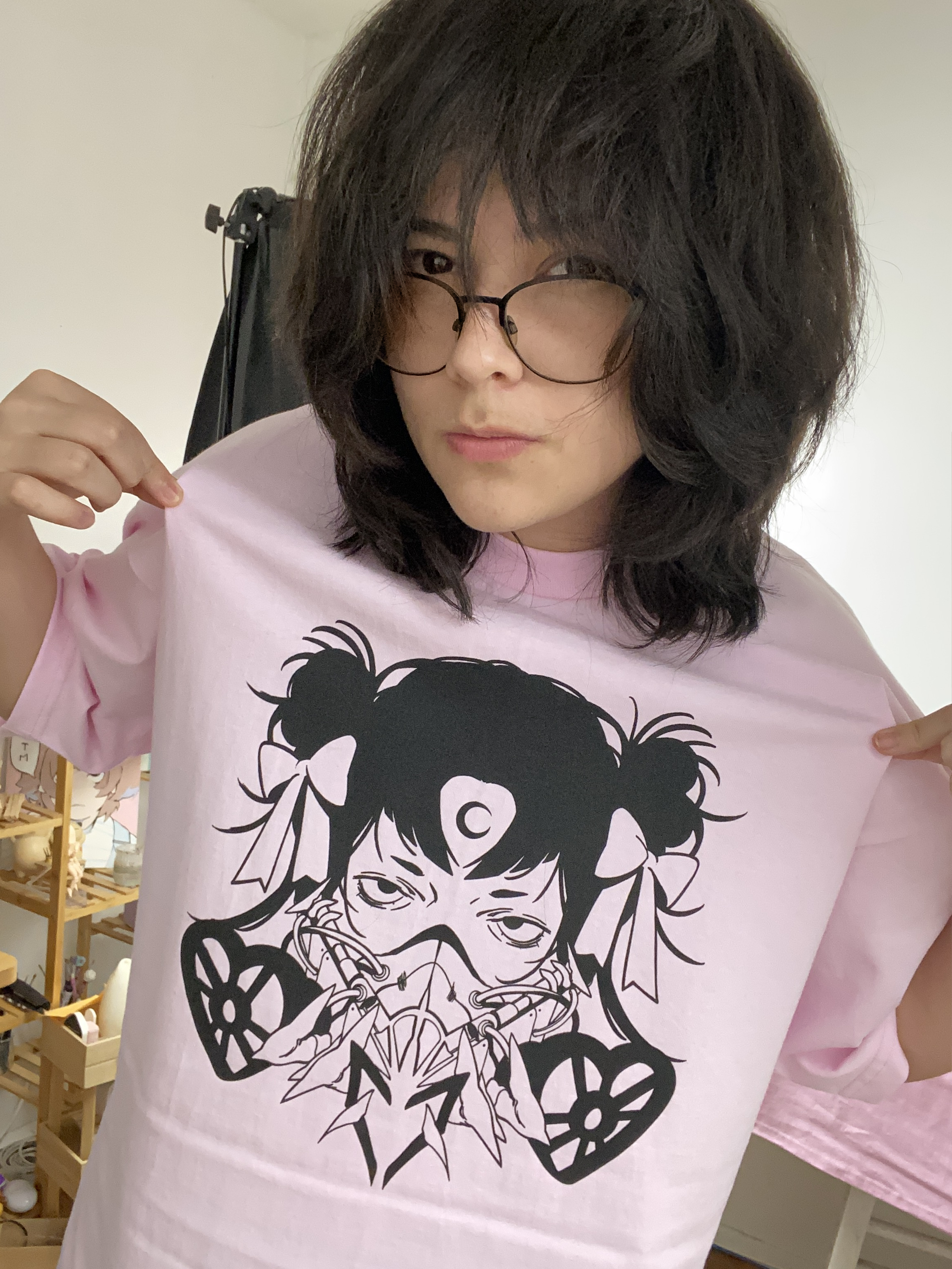 T-Shirt: Toxic Pink Design