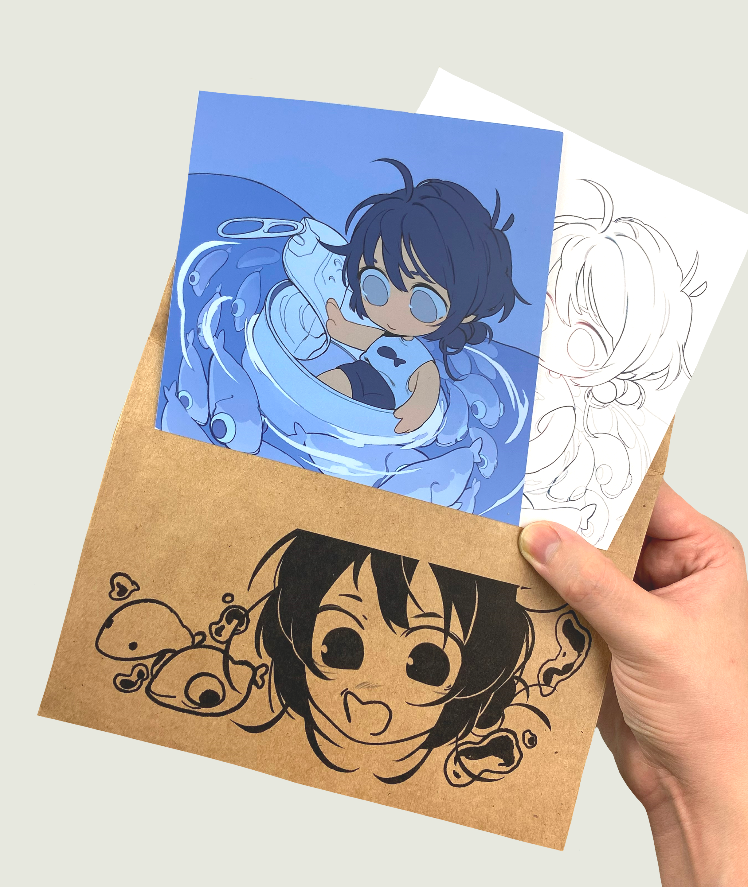 Chibi Drawing Club July 2026: PECES
