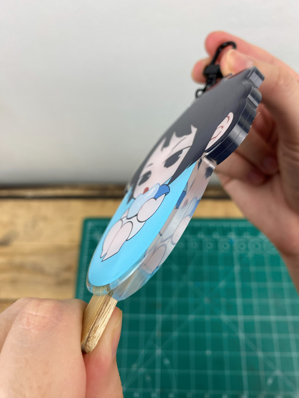 Keychain: Sasuke Fanart Popsicle