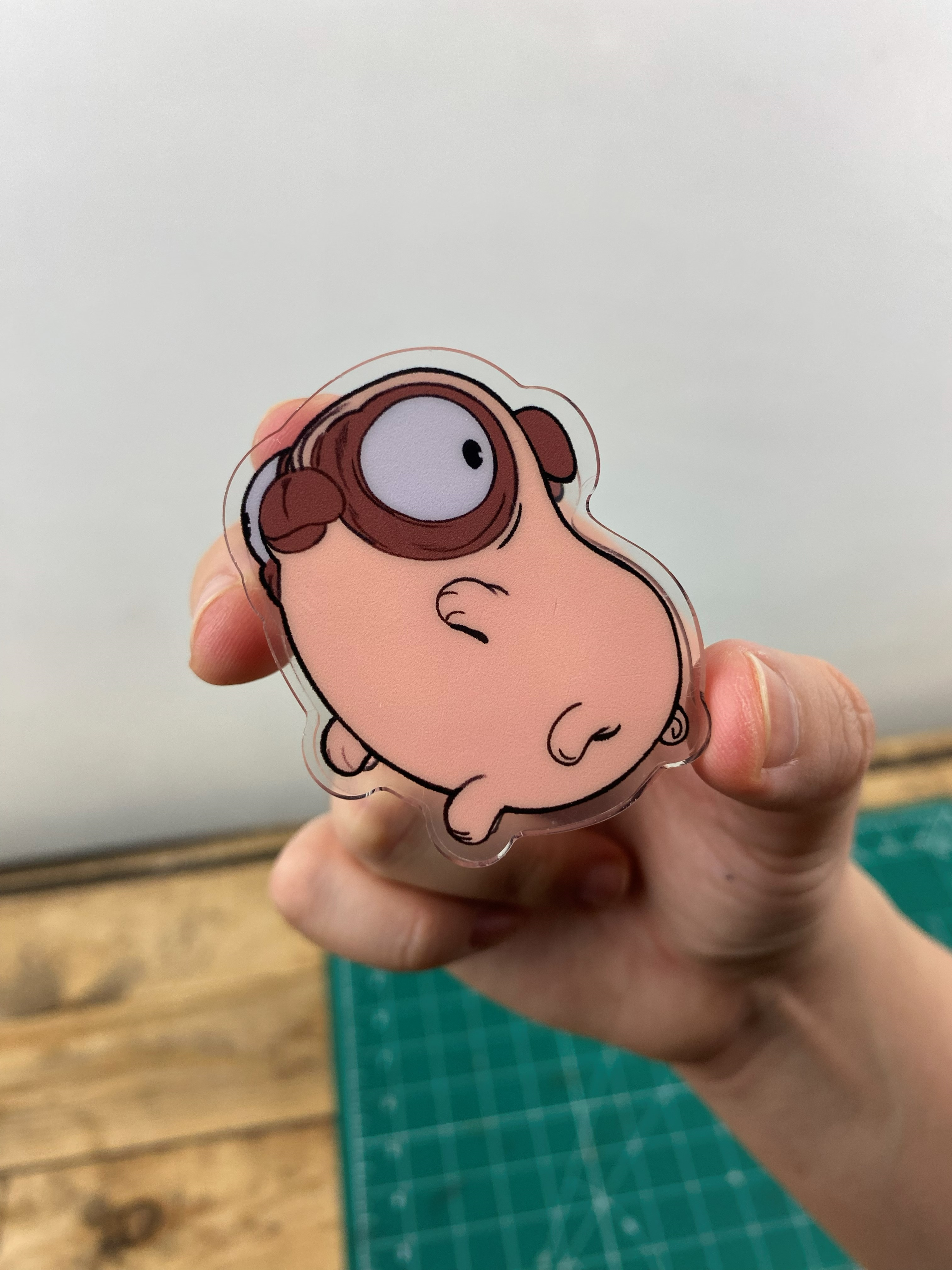 Binder Clip: Bean Pugberto