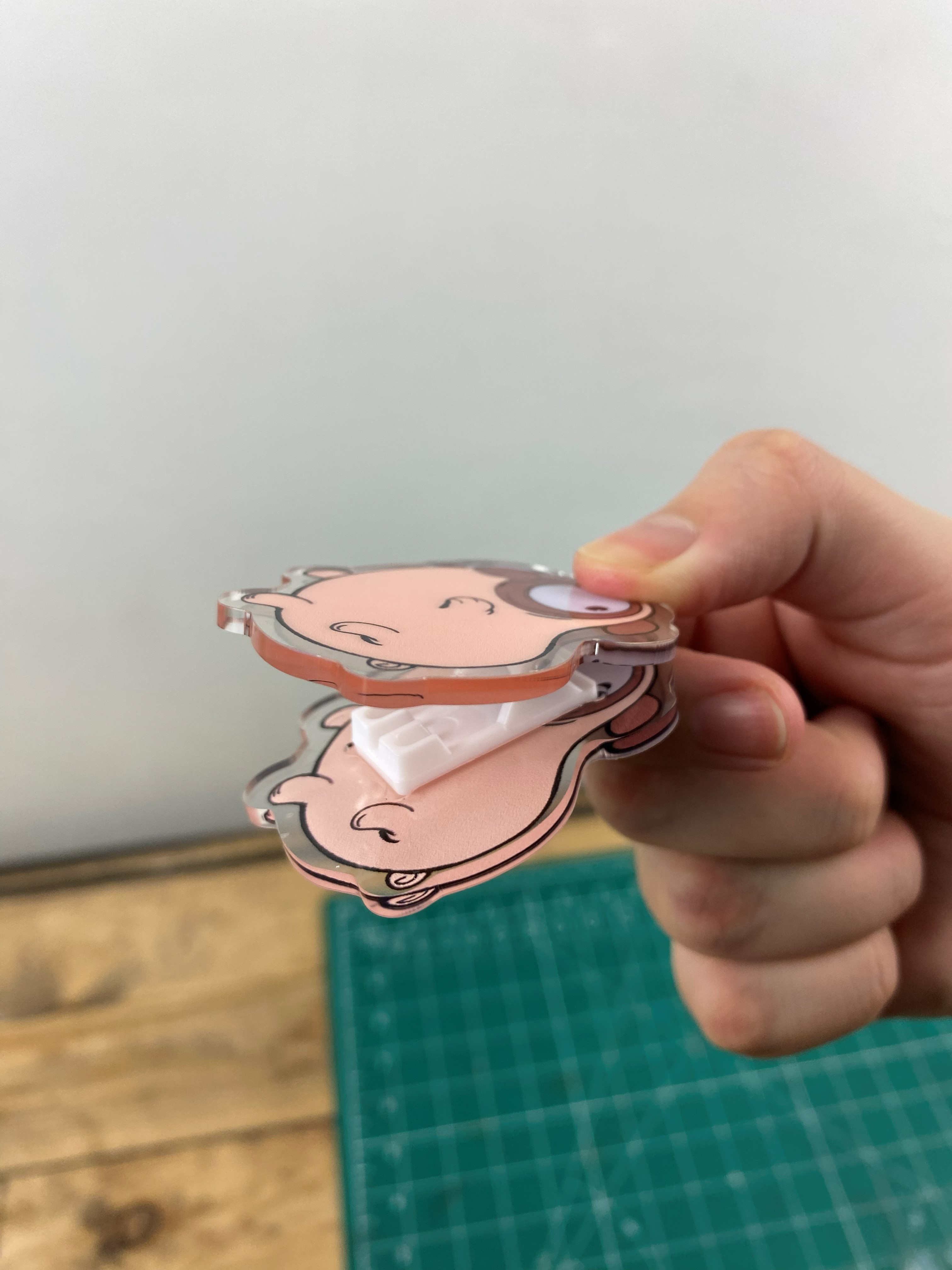 Binder Clip: Bean Pugberto