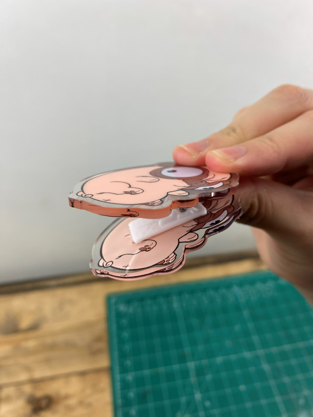 Binder Clip: Bean Pugberto second version