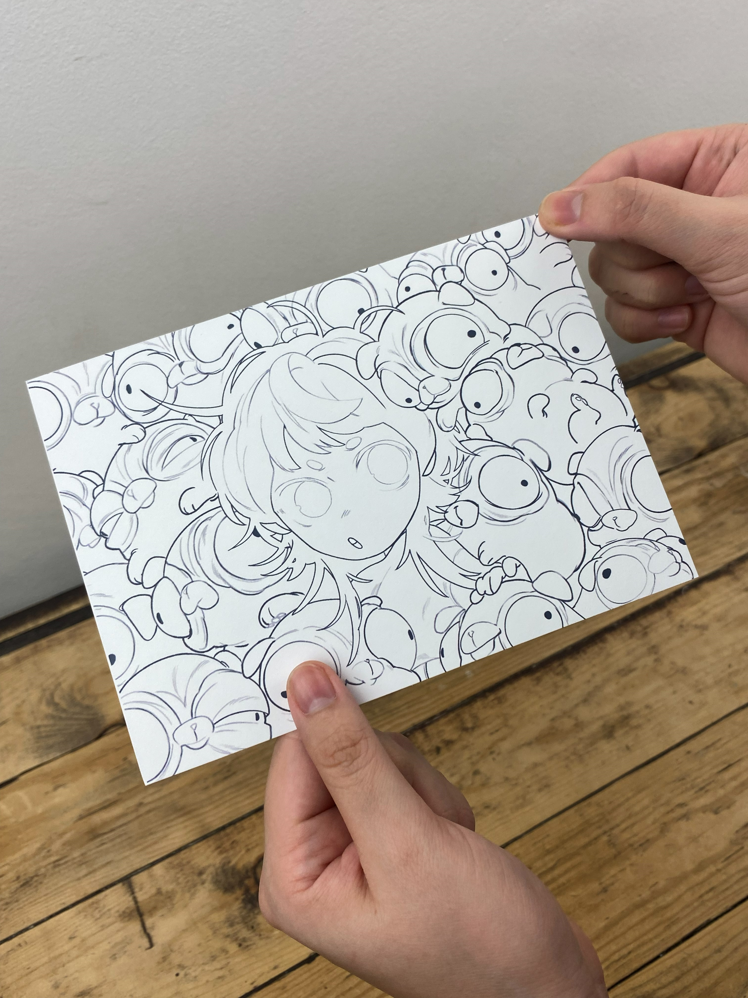 Drawing Club: Pug attack