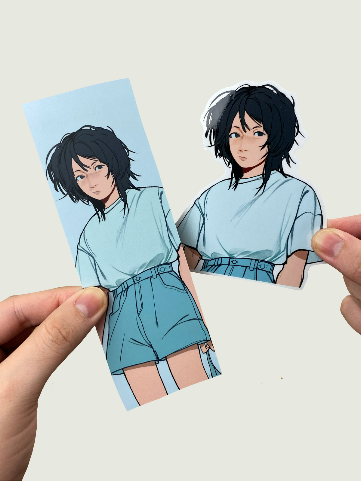 Drawing Club: Character in Blue Clothing