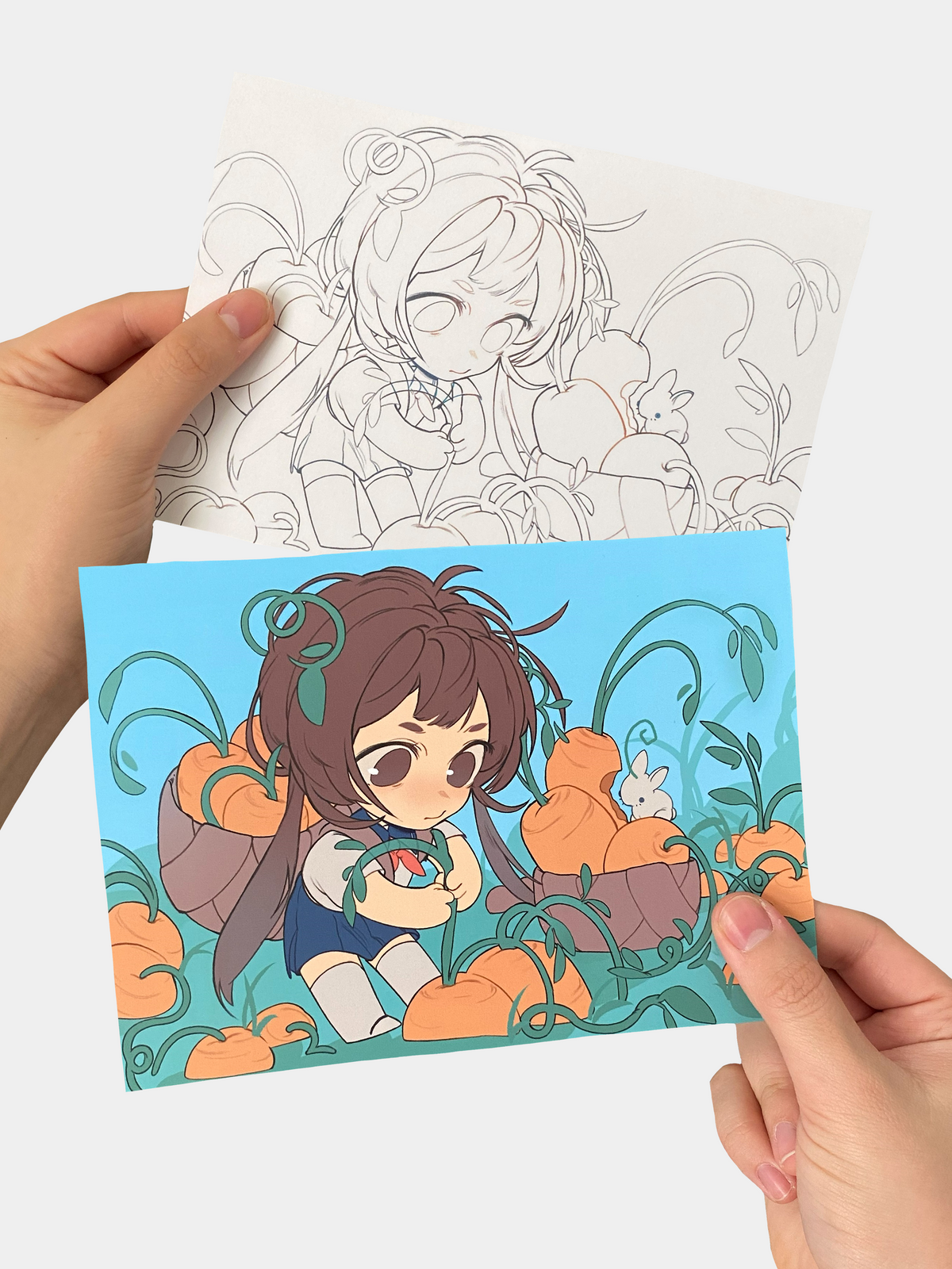 Chibi Drawing Club August 2026: Zanahorias